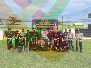 Sinergi PSHT Ranting Simpang Pematang Apel Sabuk Kentongan Di Mapolsek